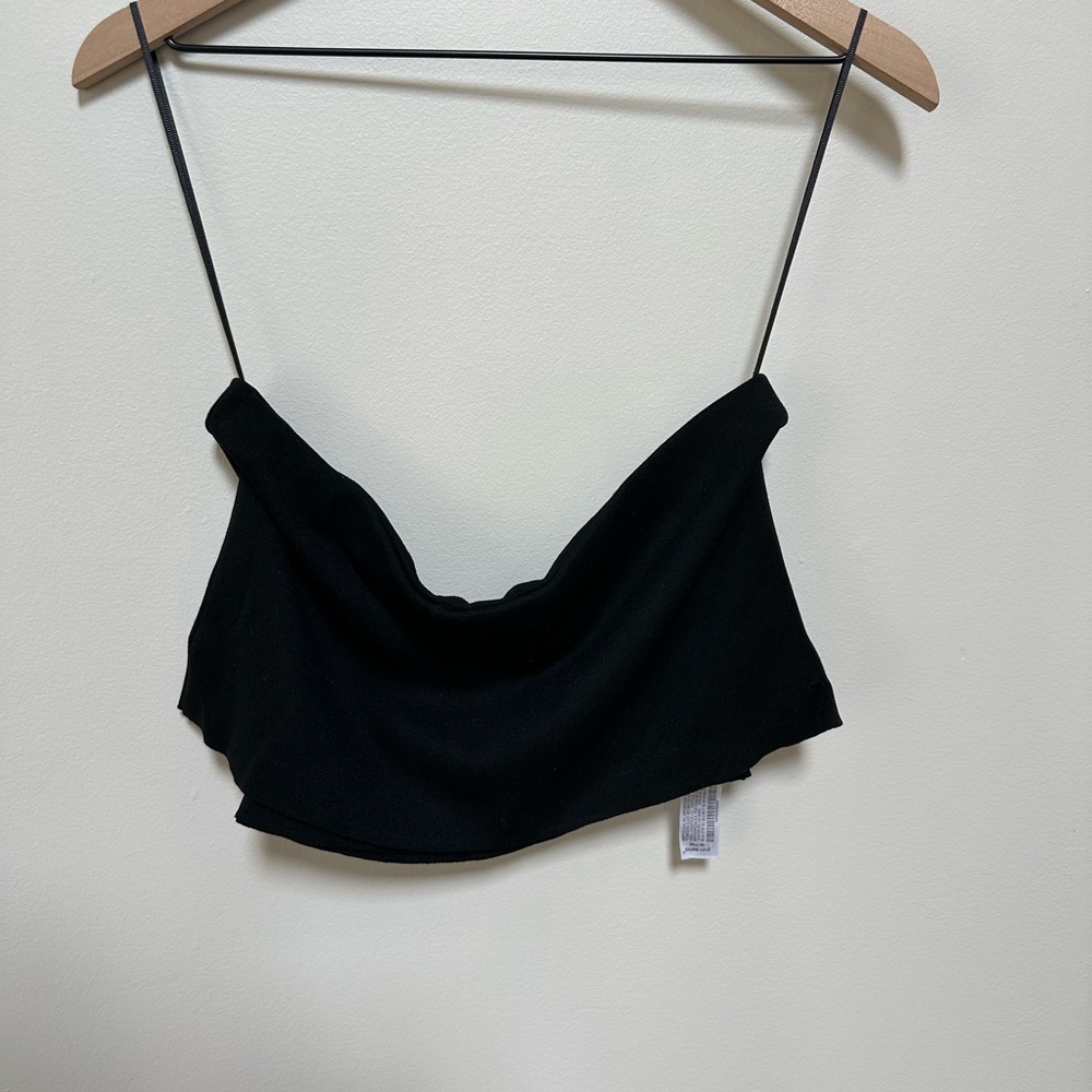 Zara Black Tube Top